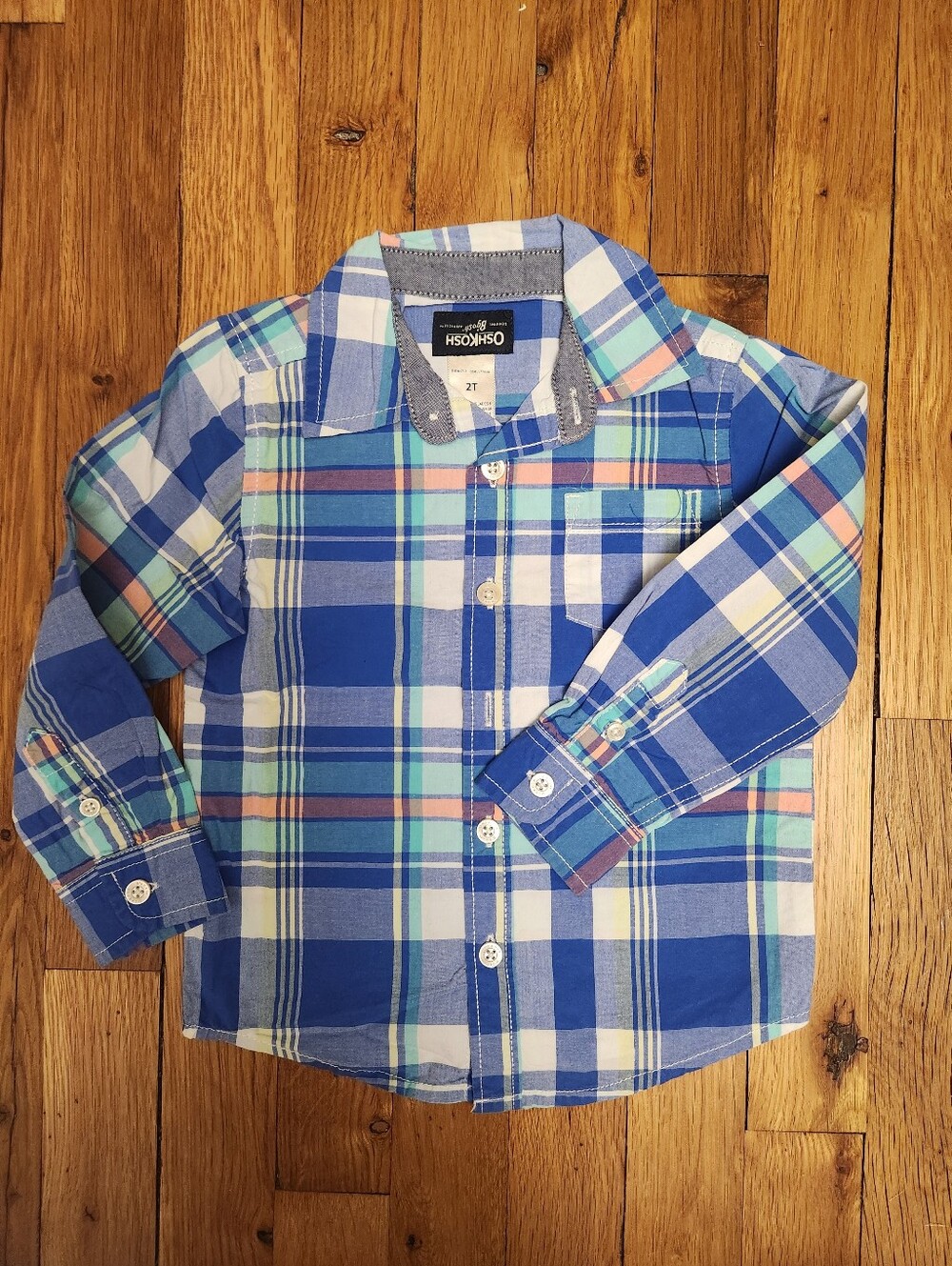 Boys Button-Down Shirts - 4 Pack